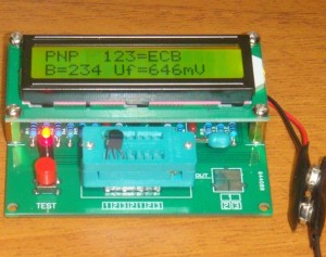 1pc Transistor Tester Diode Triode Capacitance ESR Meter MOS PNP NPN RC-L M328 eBay